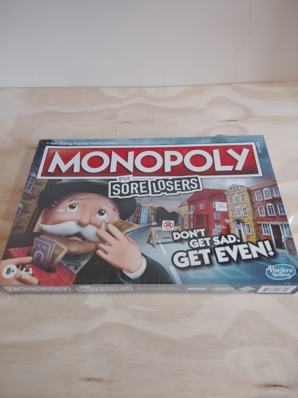 Hasbro Monopoly For Sore Losers Board Game - Red, Blue